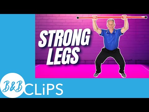 Seniors: 3 Most Effective Leg Exercises For Blood Flow & Balance Pt 1