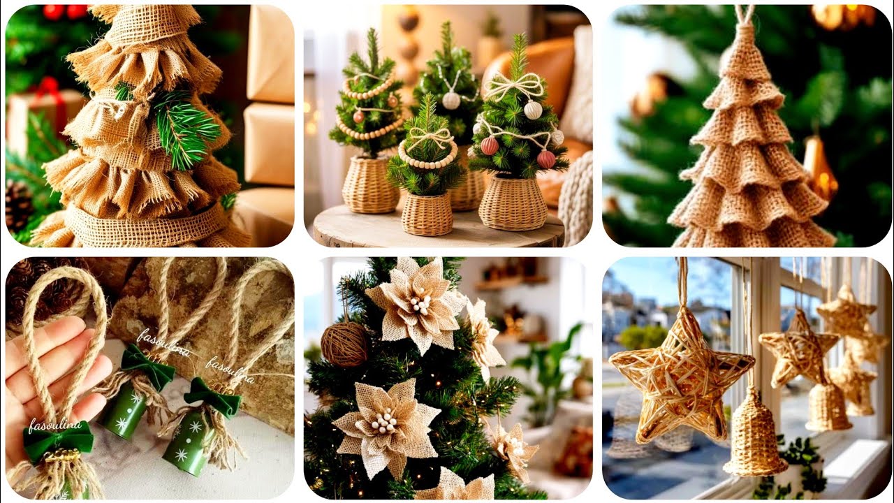 🧵 Декор для дома из джута своими руками | Простые, стильные и недорогие идеи декора 🌼