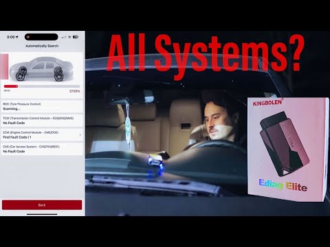 2025 Kingbolen Ediag Elite OBD2 Scanner – Lifetime Free Software & Updates, No Subscription – All Systems, Bi-Directional