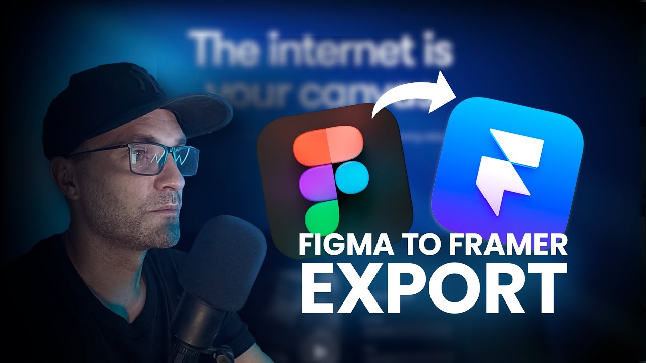 Framer tip: how to export your Figma design to Framer.