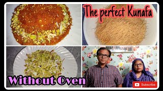 Kunafa Recipe Without Oven||Cheese Kunafa||Sewai Dessert||Nasreen kitchen