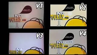 No Molestar Fox Bumper Homer All Versions