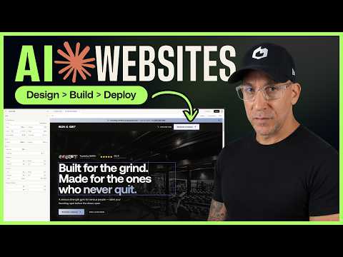 Design, Build & Launch Live Websites with Claude Code (Step-by-Step Process)