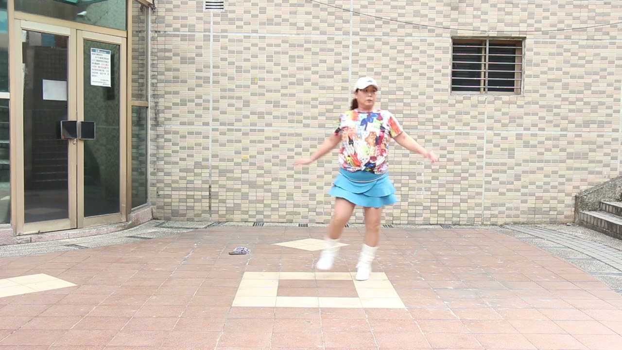 【江湖夜雨十年燈】~背面示範~李麗芬 編舞：邱月茹 老師