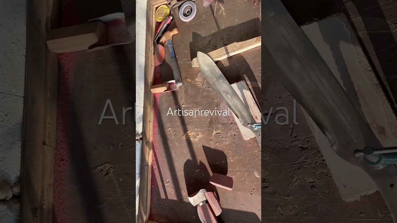 Rusty Knife Restoration | Knife Making | Restoration Shorts | Satisfying Craft 