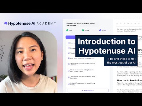 Hypotenuse AI Overview