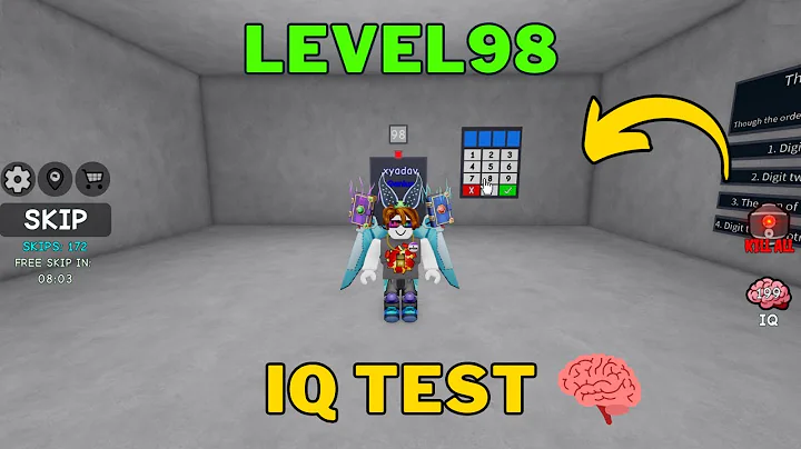How To Solve Roblox IQ Test Level 98 | IQ Test 🧠 Guide