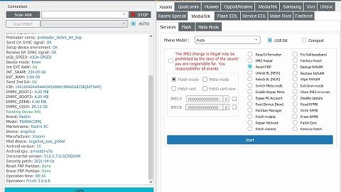 REDMI 9C FRP RESET BT DFT PRO TOOLS