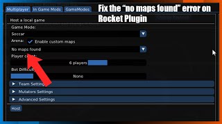 How to Fix the "No Maps Found" error | Rocket Plugin Error | Part 4