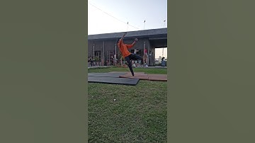 Cheat gainer Flip | Gymnastics Skills | #shorts