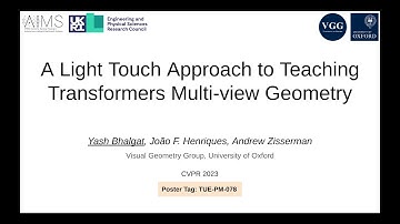 A Light Touch Approach to Teaching Transformers Multi-view Geometry (CVPR 2023) [Camera-ready]