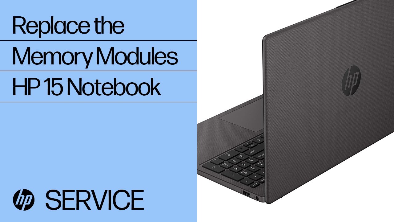 support groups near me How to Replace the Memory Modules | HP 15 Notebook