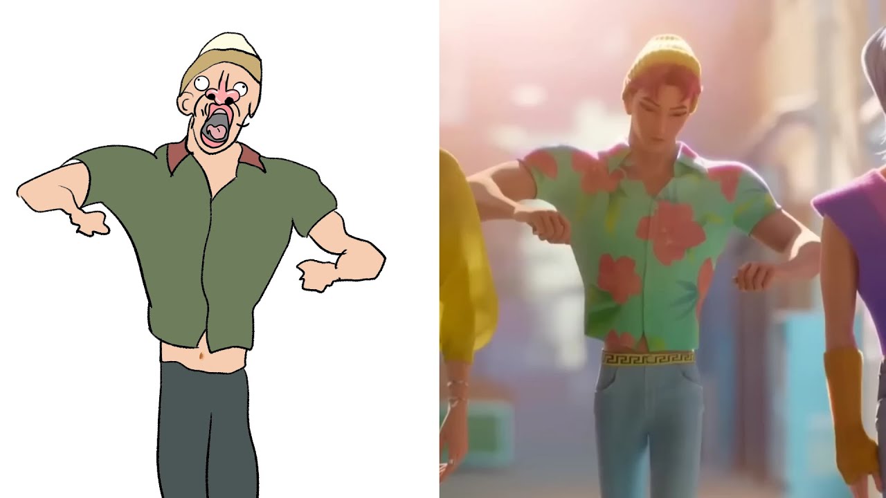 Saja Boys Soda Pop KPop Demon Hunters Funny Drawing Meme Part 3   Limdan Meme