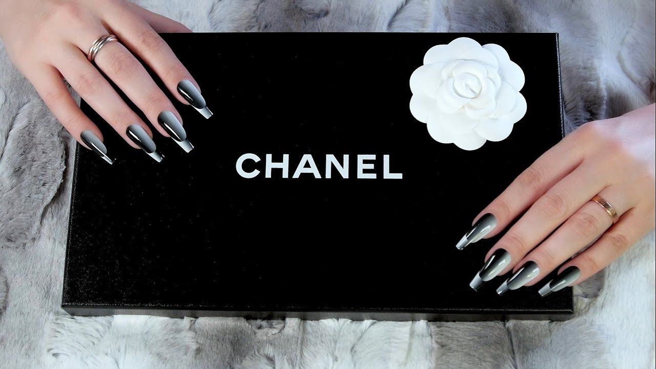 🎧ASMR Black & White TRIGGERS / NO TALKING