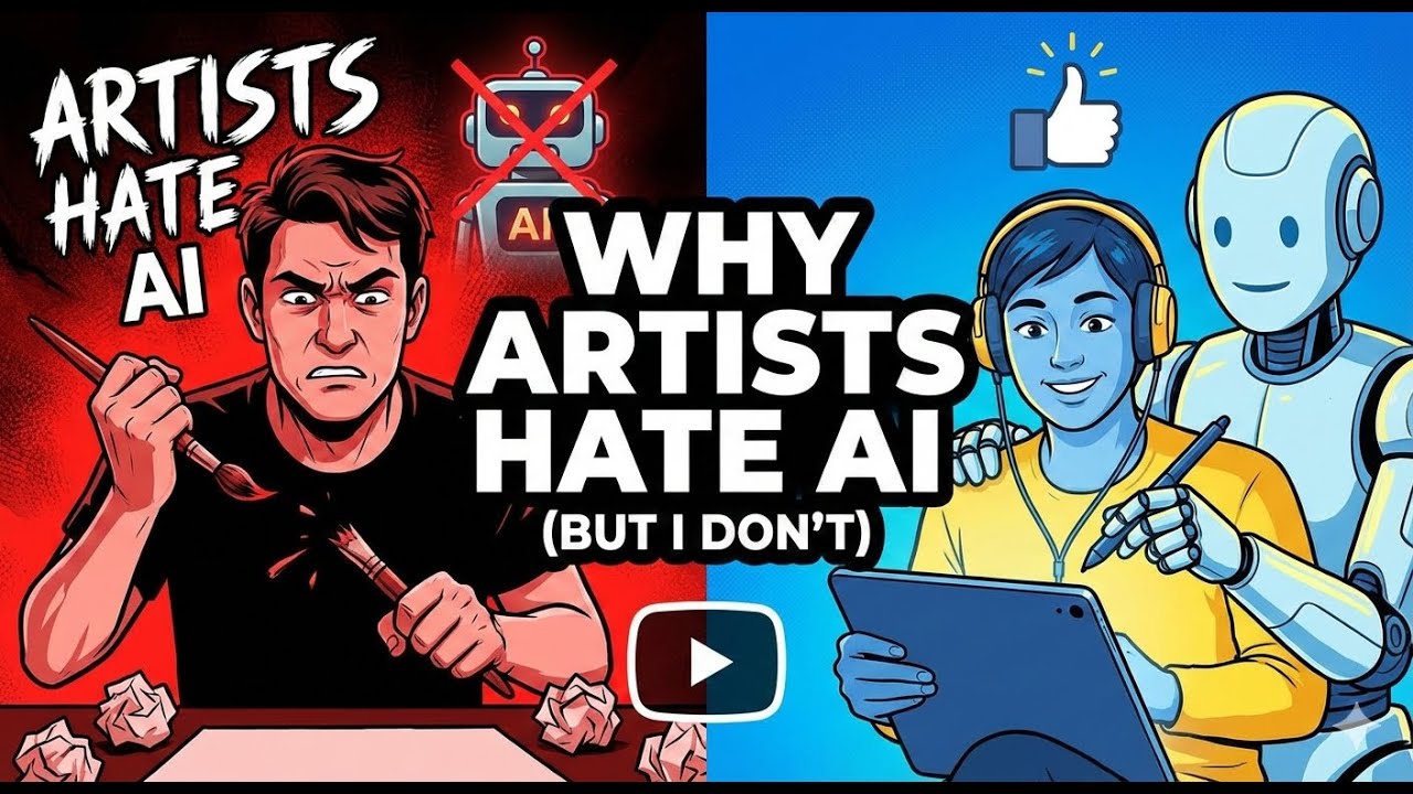 Why Artist Hate A.I (But I Don't)