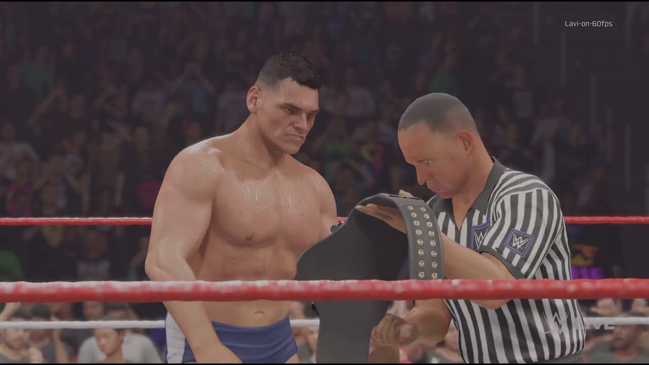 WWE 2K25 gunther vs Aj styles