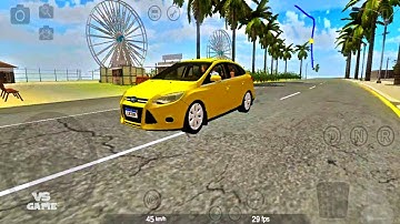 Yellow Ford Focus | Proton Bus Simulator Road Android Gameplay