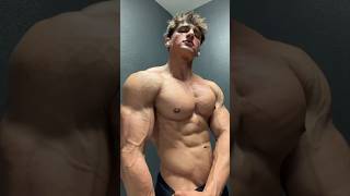Fitness Model College Bodybuilding Shredded Muscle Pump Looksmaxxing Hunter Davis Styrke Studio #abs