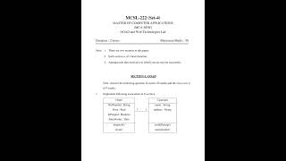 MCSL - 222 (Set 4 ) June 2023 Question Paper