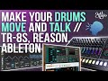 Make your drums move  talk  motion record  lfos  tr8s ableton live reason 11