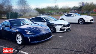 Hanging with the street racers and cruise 370z+2 Tomei