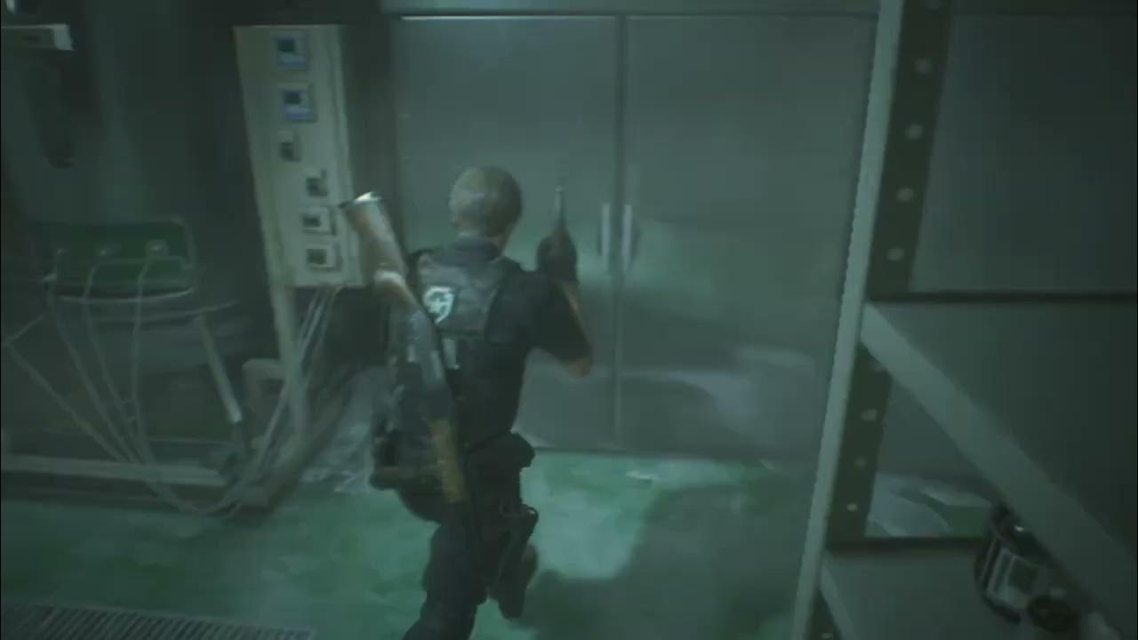 اخر مهمه من تختيم لعبه (lion) resident evil 2 remake the end YouTube