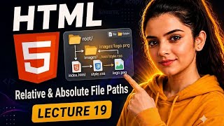 HTML File Paths in Hindi | Absolute & Relative Paths | Lecture 19 | CodeXAni