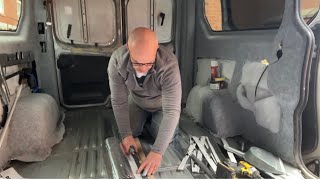 Vauxhall Vivaro Campervan Build 11 New Floor And A Bit Of Insulation