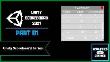 Unity Scoreboard 2021 Part 01 - SINGLETON BASE