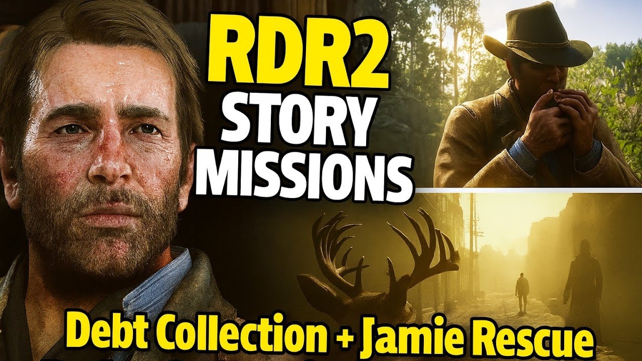 Jamie Rdr2 Arthur Morgan’s Toughest Debt Collection & Jamie Rescue | RDR2 Epic ...