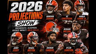 Cleveland Browns 2026 Fantasy Football Projections: Judkins, Concepcion, Fannin + QB Battle