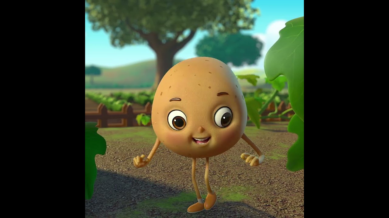Bounce Along Counting with Potatoes #kidssong #counting #fun