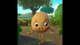 Bounce Along Counting with Potatoes #kidssong #counting #fun