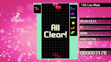 TETRIS 99 : PERFECT CLEAR 3 TIMES IN A ROW!