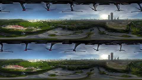 Aerial Video of Mountain Scene (Obsidian R 8k 30fps demo)