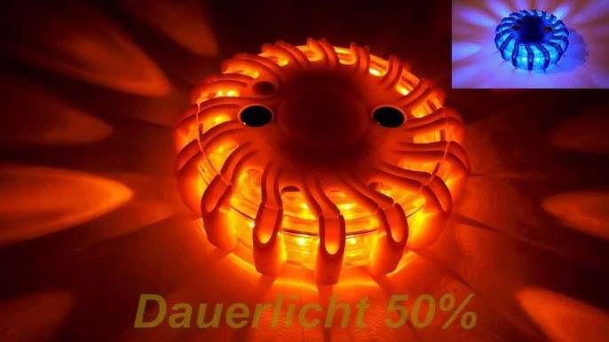 Powerflare LED Warnleuchte Produkttest weimar112.de