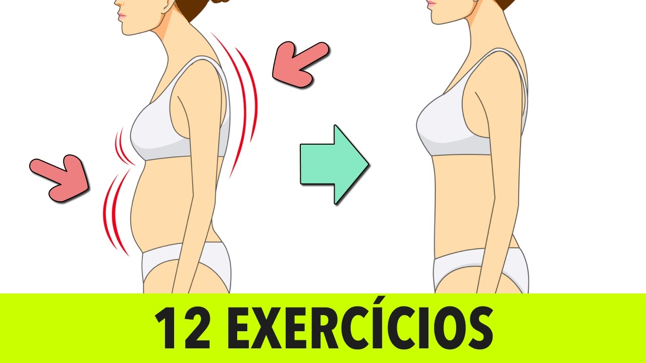 Melhorar a Postura com estes 12 Exercícios para as Costas