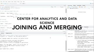 Tidyverse Joining and Merging Tutorial