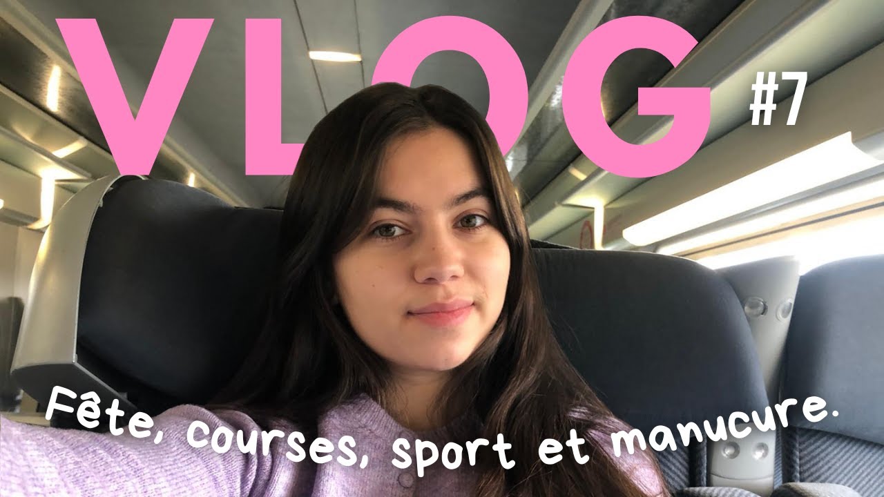 Vlog #7 | Ma vraie vie pendant les fêtes : sport, courses & manucure