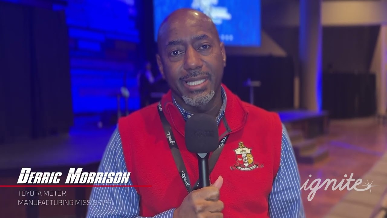 IGNITE 2024 SPARKS - Derric Morrison, TOYOTA Motor Manufacturing Mississippi