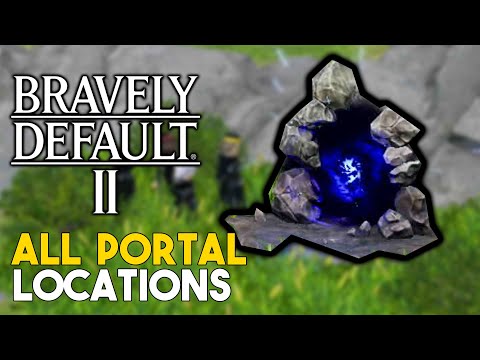 Bravely Default 2 All Challenge Portal Locations (Get Jobs To Level 15)
