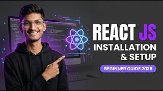 How to Install React JS Step by Step 🧑‍💻 | Beginner Setup Guide (Hindi) #coding