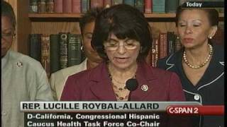 TriCaucus Health Disparities Press Conference June 9, 2009