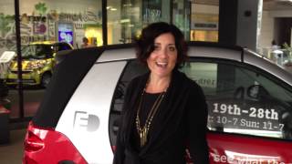 smart funtestdrive #smartcartour Winnie & Kat Trunk Show