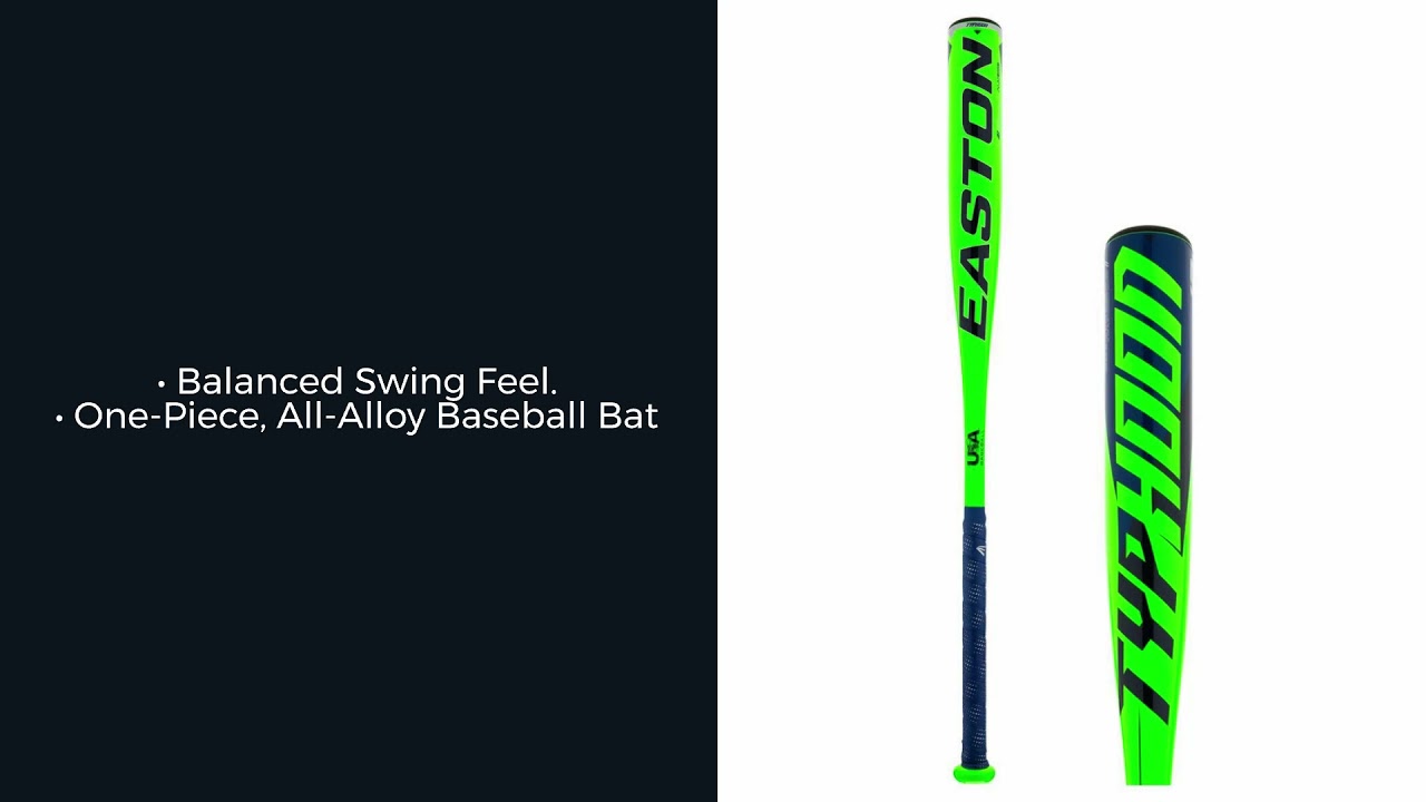 Review Easton Typhoon 12 USA Youth Baseball Bat YSB22TY12 YouTube