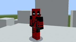 Spoiler Marvel Legends V2 Deadpool - Mcpe 1.19.70+ screenshot 4
