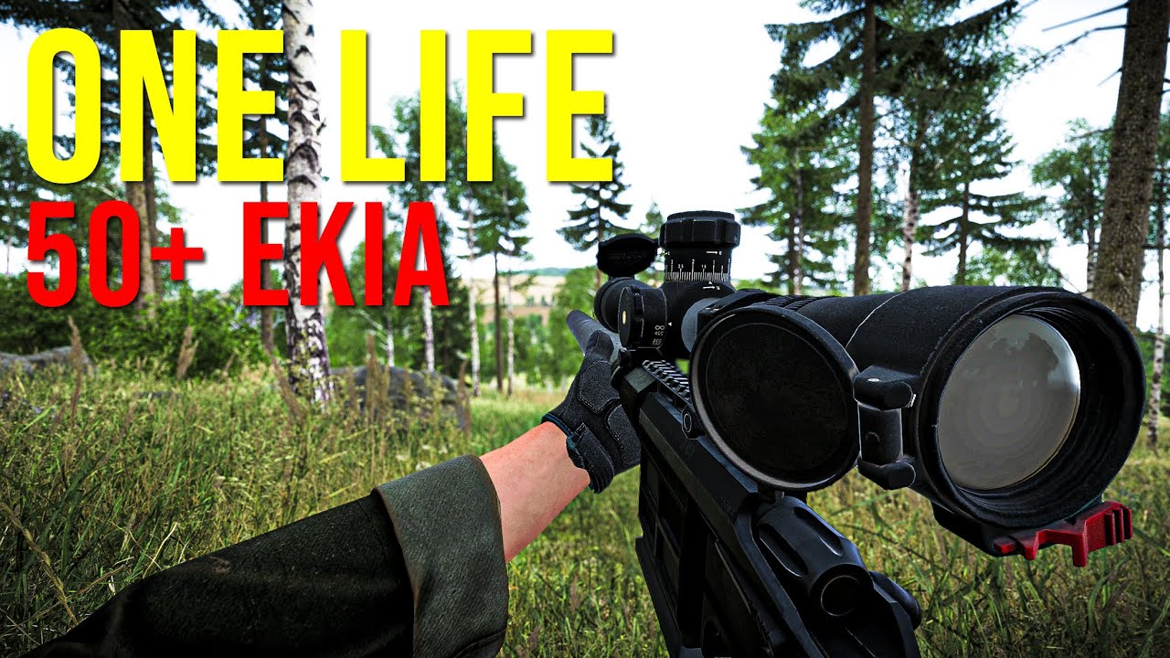 One Life. 50+ EKIA. No Backup. Pure Precision Solo Sniper Domination | Arma Reforger