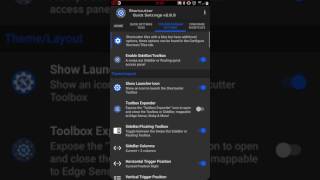 HTC Edge Sense + Shortcutter Quick Settings screenshot 3