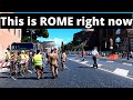 Rome italy this is rome right now rome walking tour february 2024