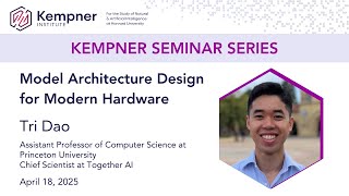 Model Architecture Design for Modern Hardware with Tri Dao